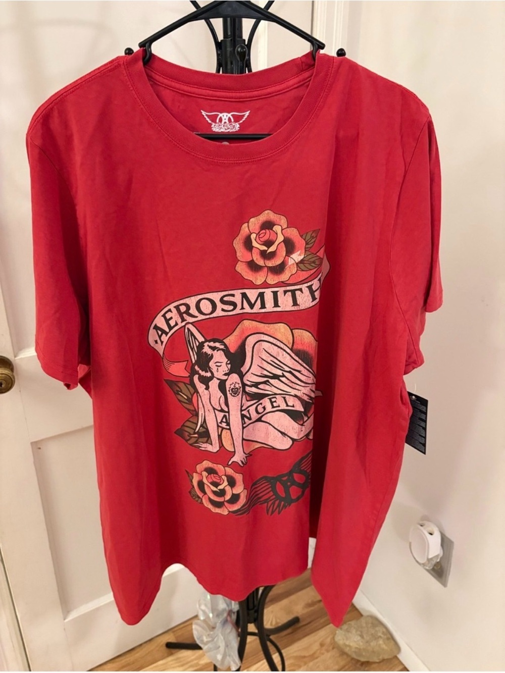 Aerosmith Red Graphic Short Sleeve Tee Size 3XL